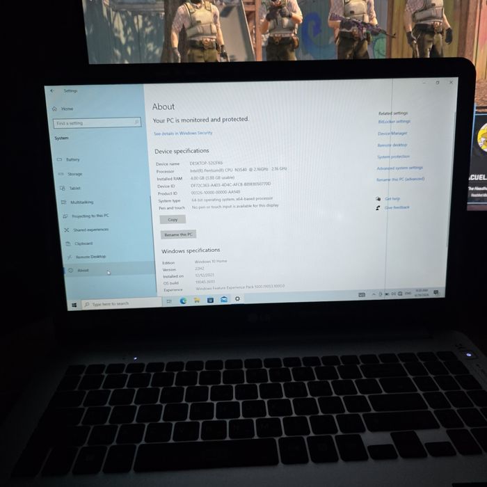 Notbuk lg.   Holati yaxshi