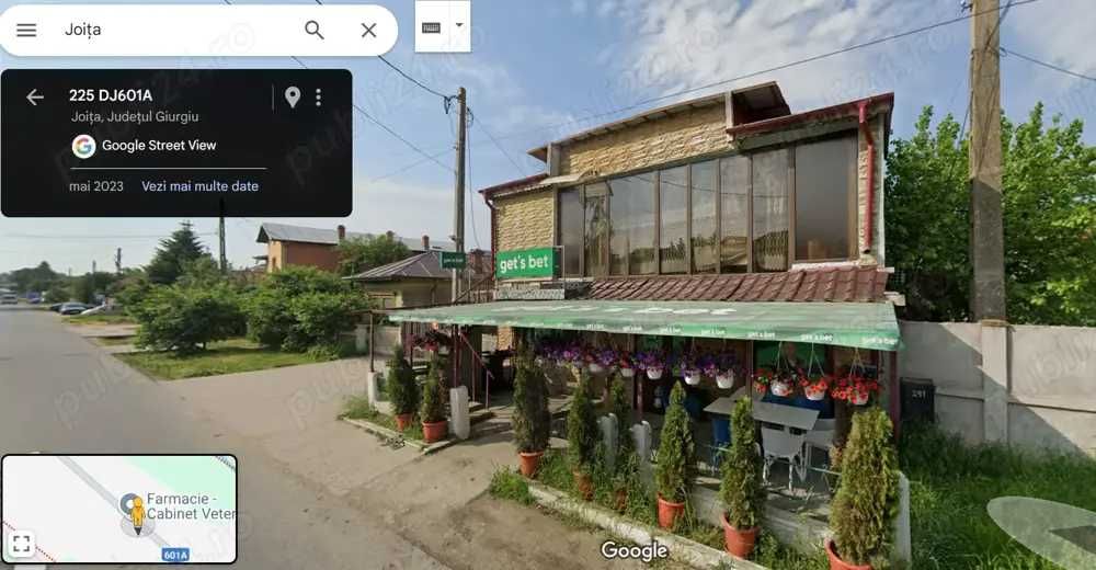 Spatiu comercial 150mp - comuna Joita - județul GR la 15 min de Bucuresti