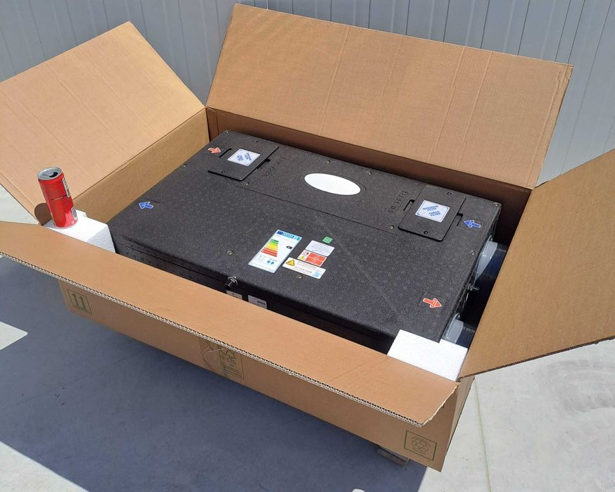 Рекуператор със заводски нагревател, байпас и ключ за управелние