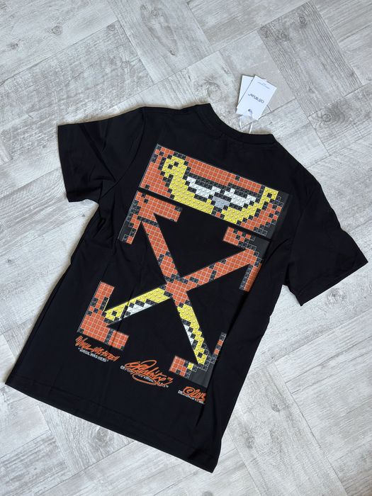 Tricou Off White Amiri Essentials palm angels