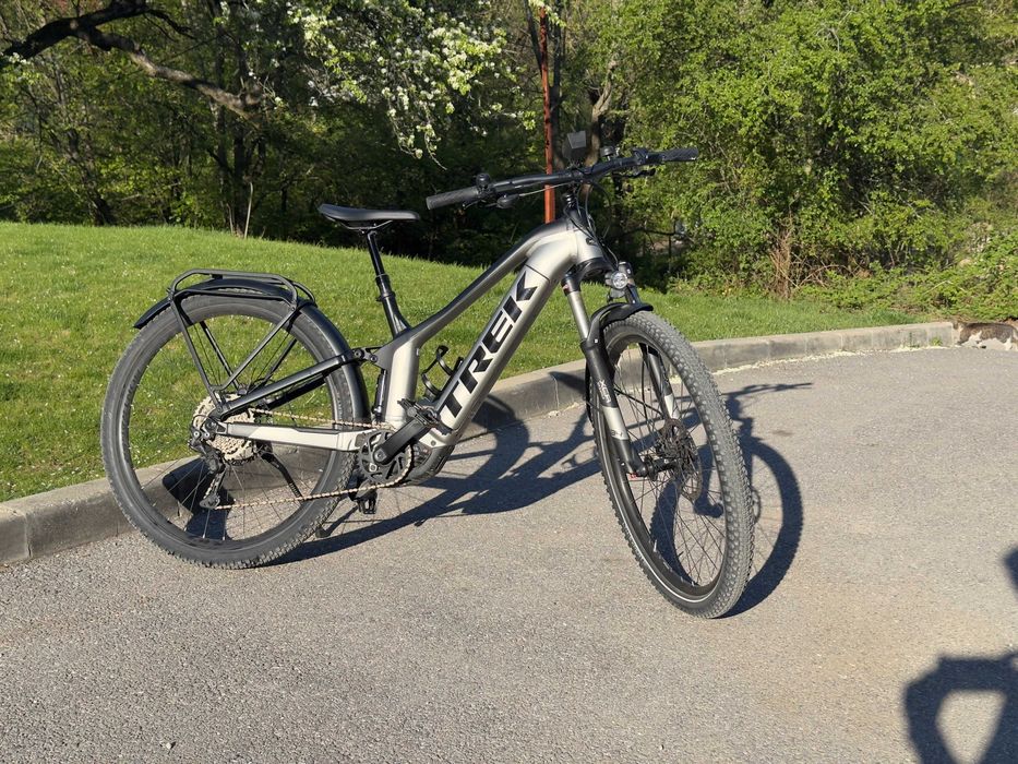 Trek Powerfly FS 4 - Електрически велосипед MTB с Ел. Мотор Bosch и пълно окачване