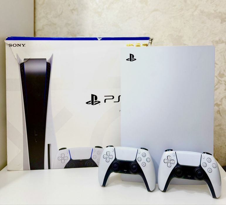 Playstation5 ps5 плейстейшен5 пс5 с дисководом+60игр