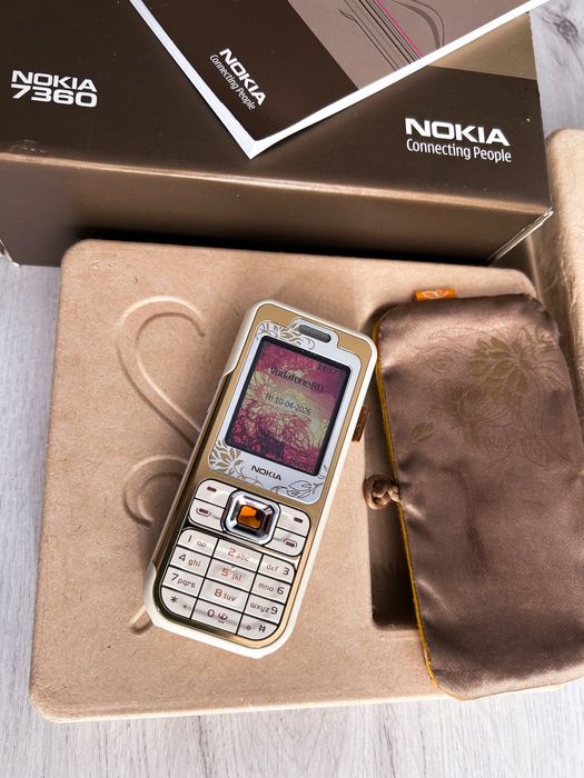 Nokia 7360  L’ amour Full Box  Rar impecabil  la cutie