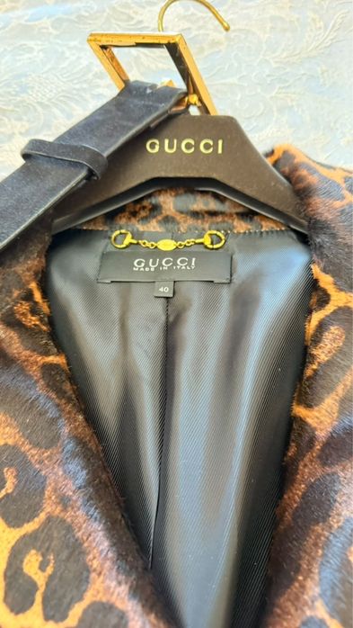 Брендовая шуба от Gucci