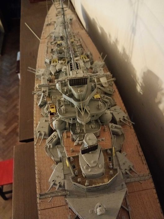 Macheta cuirasat Bismarck