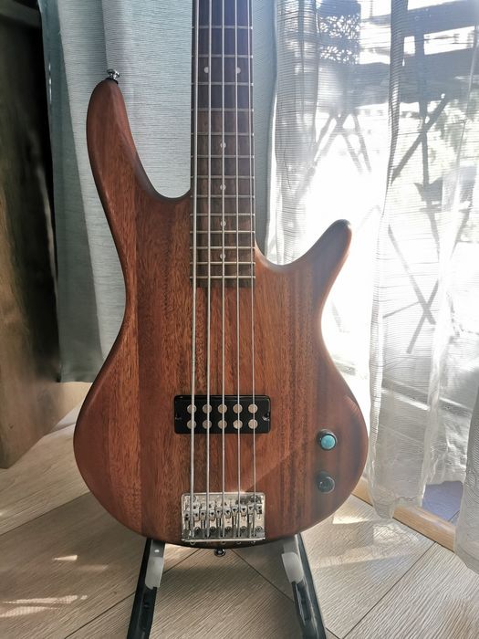 Ibanez GSR105EX Chitara Bass 5 corzi cu Elixir Stainless.