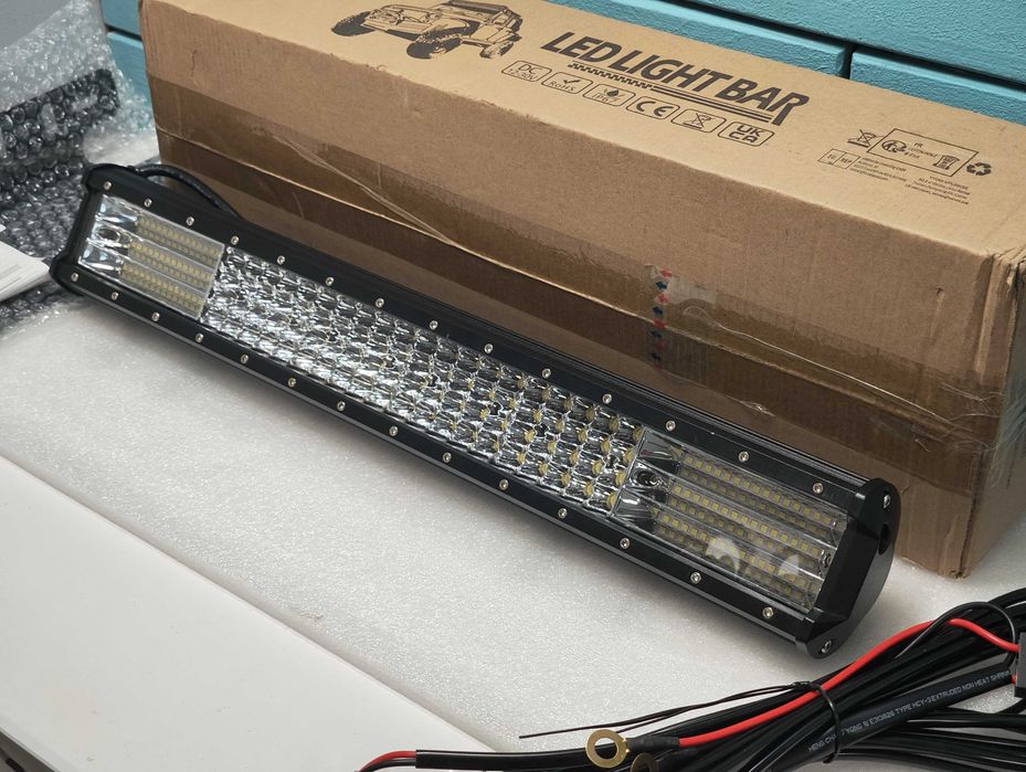 SKYWORLD 20" LED Бар 510W за офроуд с монтажна планка и кабели