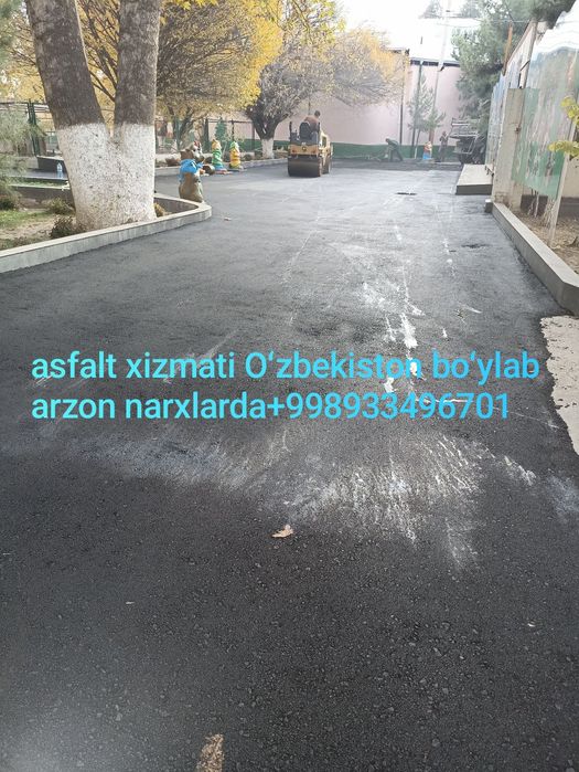 Asfalt qilamiz sifatli va kelishilgan narxda