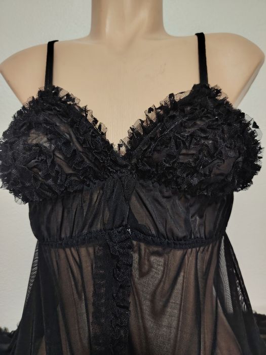 Babydoll negru superb