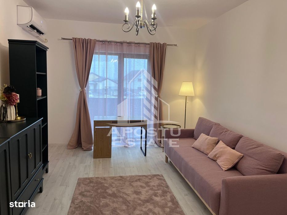 Apartament cu 2 camere de inchiriat, Giroc, Timisoara, Parcare Privata