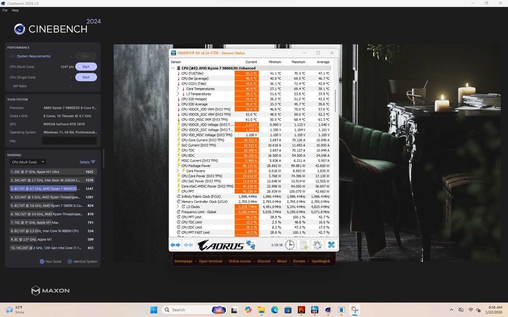 PC Gaming Ryzen 7 9800X3D RTX 5070