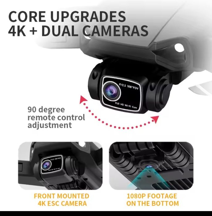 Дрон L900 PRO SE MAX, GPS, сензор за препятств. и 1200 м полет