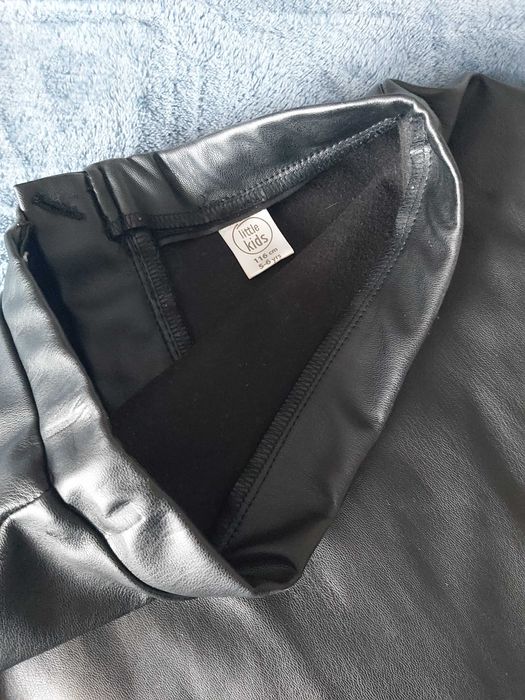 Fusta fetite Din imitatie piele