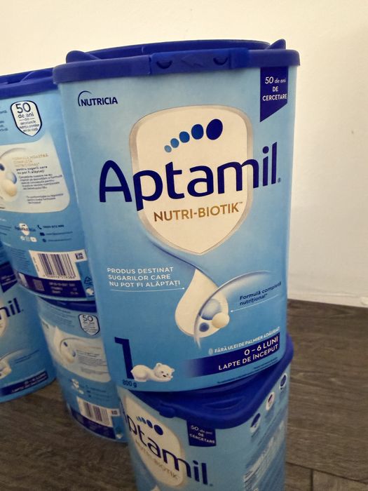 Aptamil Nutribiotik 1 ,de la 0-6luni ,6 cutii noi sigilate