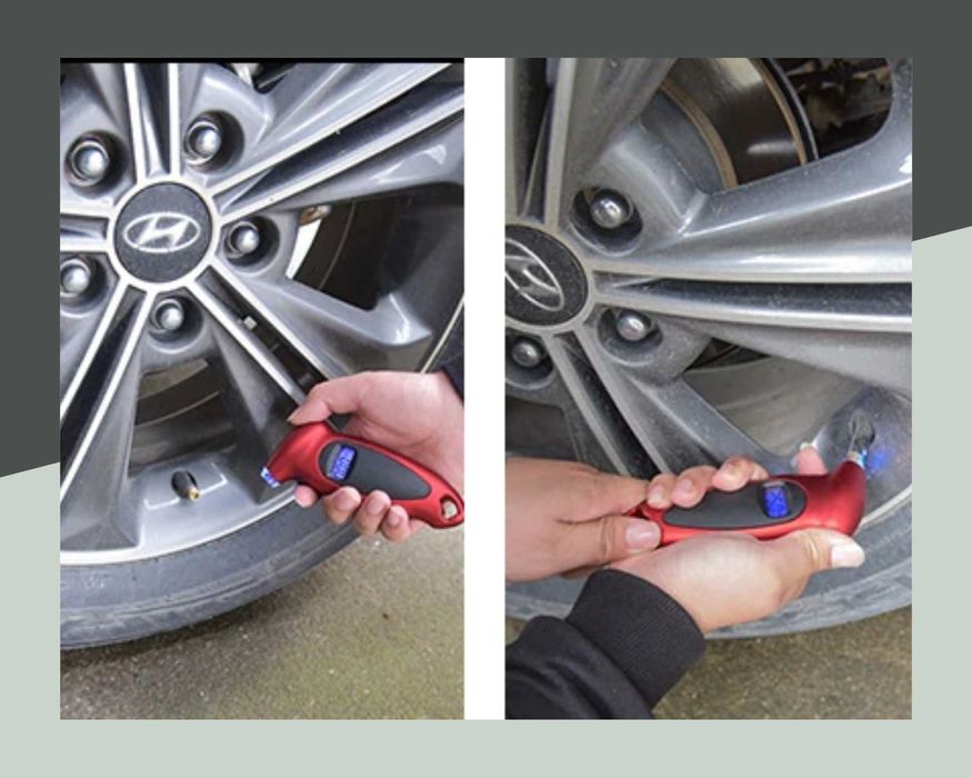 Дигитален манометър за гуми