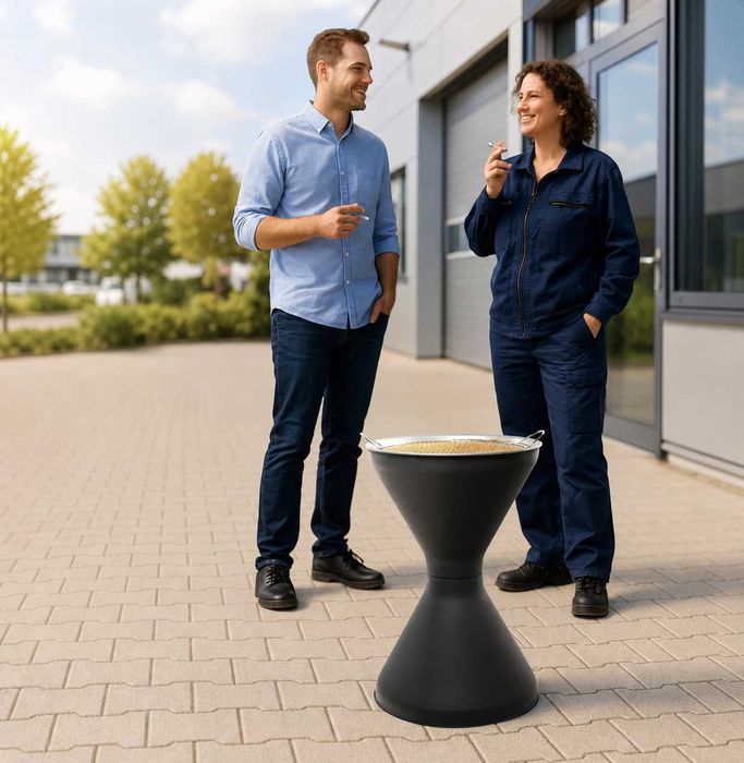 Scrumieră de exterior APS 60 cm, nouă
