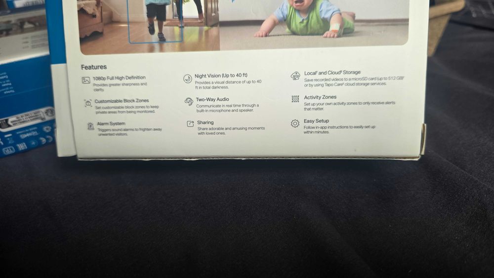 Home Security TapoC100 WiFi full HD camera