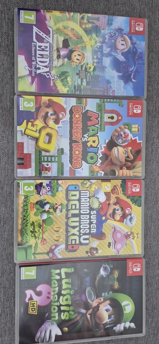 Vând jocuri Nintendo Switch
