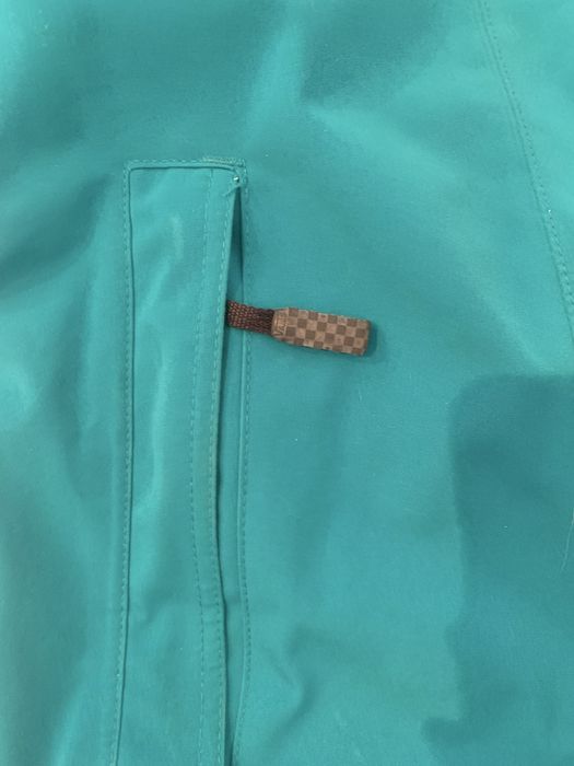 Geaca Vans original culoare turcoaz