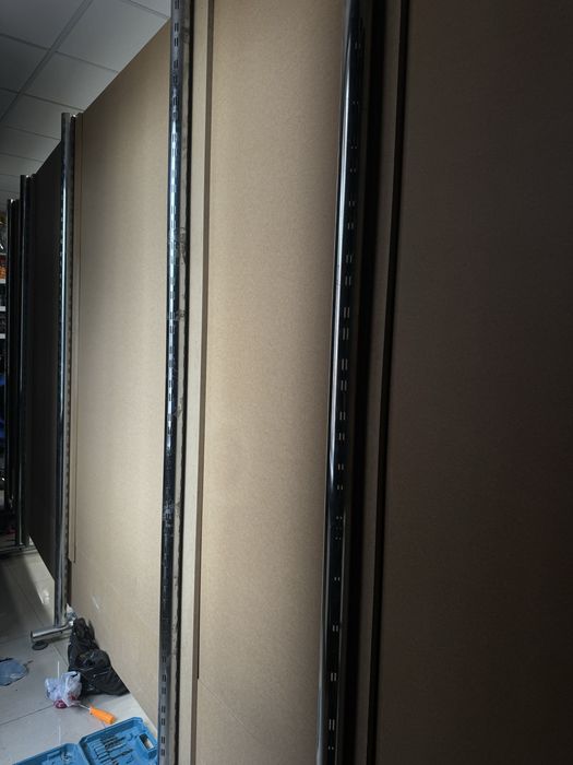 Стойка для экономпанель, витрины, напольная