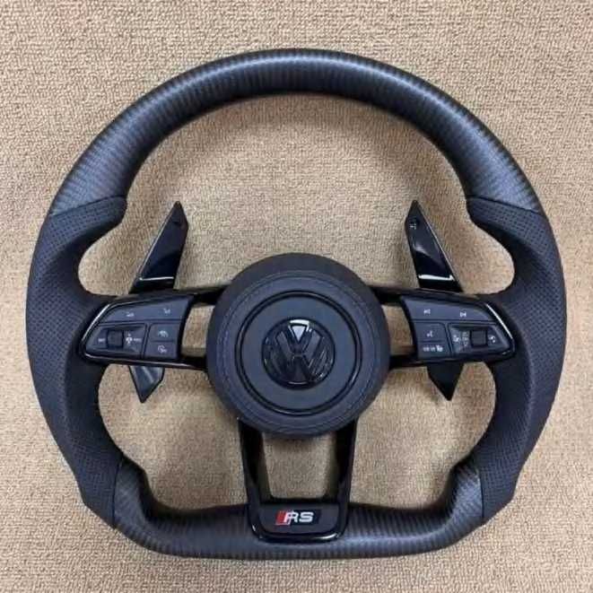 Volkswagen RS спортен волан – карбон и кожа (Golf, Arteon, Tiguan)