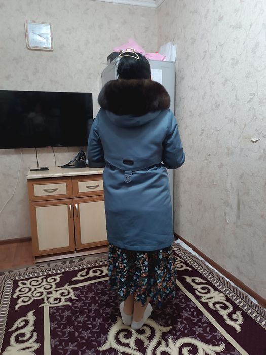 Зимный куртка очень теплый натурал