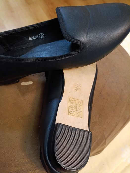 Дамски  черни мокасини