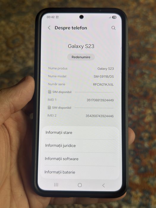 Samsung Galaxy S23 256Gb