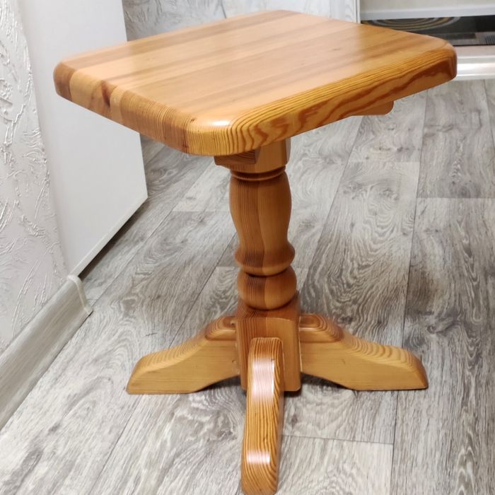 Стол со стульями дерево сосна