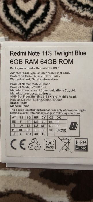 Redmi note 11s 64 gb