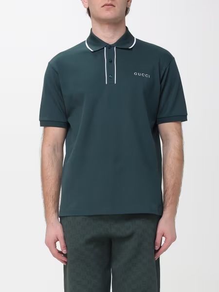 Gucci polo тениска с яка