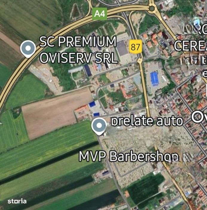 Teren Ovidiu, zona Industriala