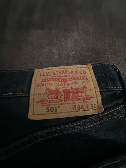 Levi’s 501 button fly