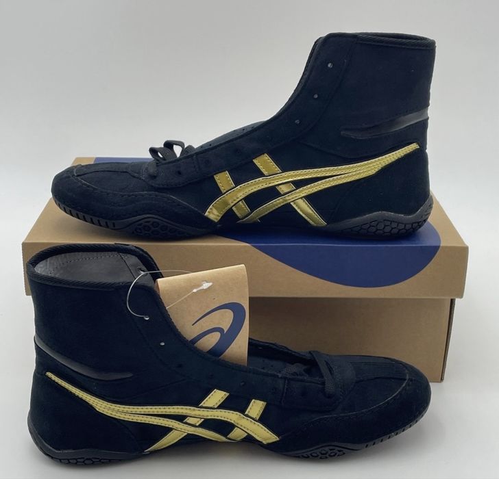 Борцовки asics ex eo black gold