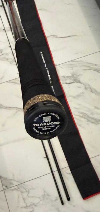 Vand lanseta Trabuco Trinis 4.20m - 160gr + Mulineta Trabuco Inspiron Feeder 6500