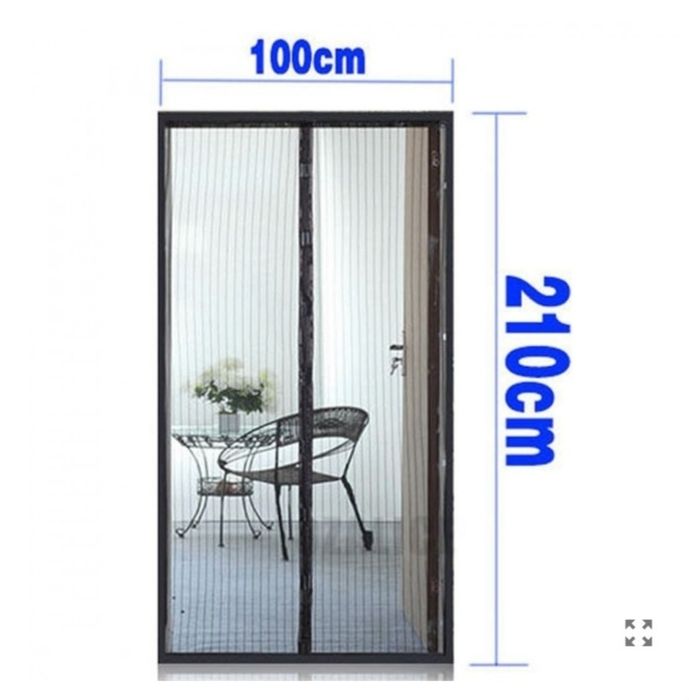 Комарник за врата с магнити против насекоми