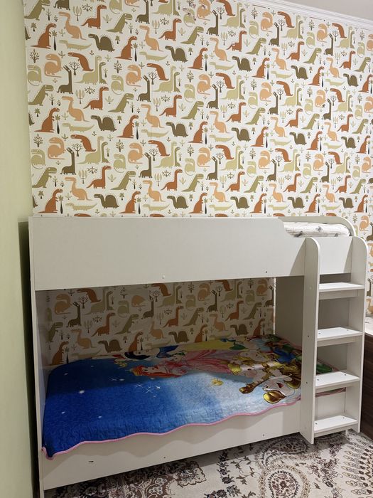 Детская кровать двухьярусная