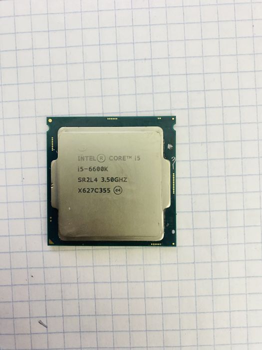 Процессор i5 6600k