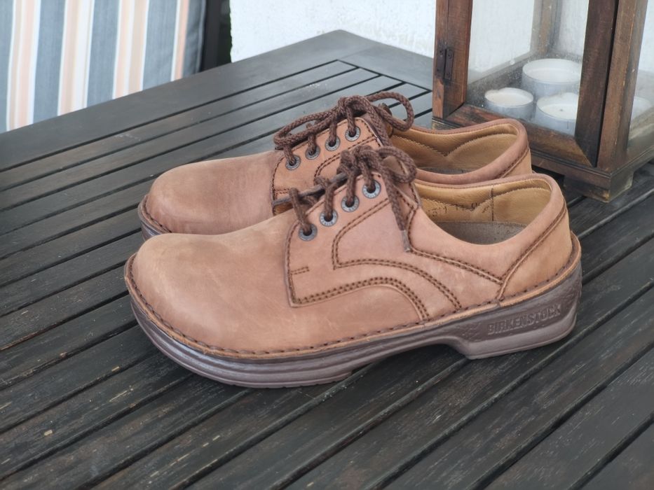 Birkenstock, нови обувки естествена кожа, номер 38