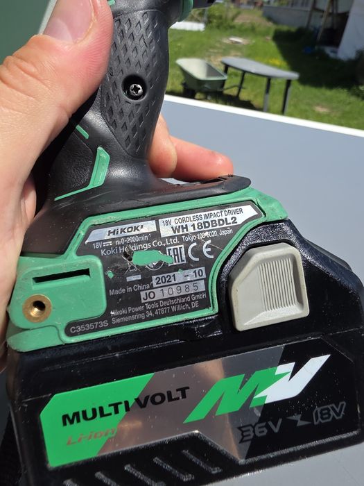 Pistol impact biți Hikoki WH18 DBDL2
