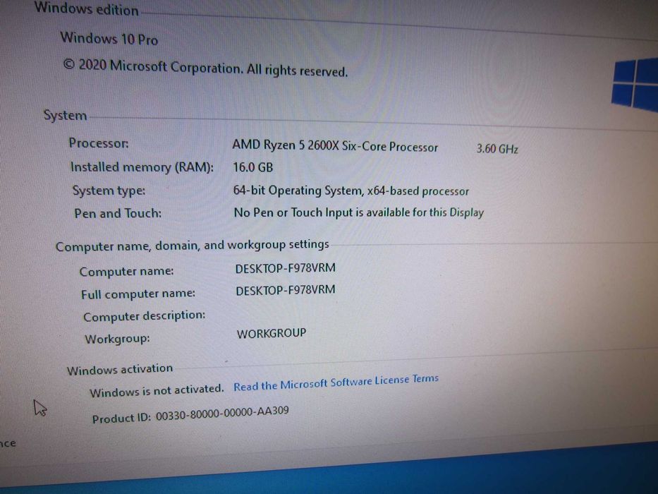 Гейм Ryzen 5 2600, 16GB с GB G1 GTX1070  , 250GB SSD, 500 GB HDD