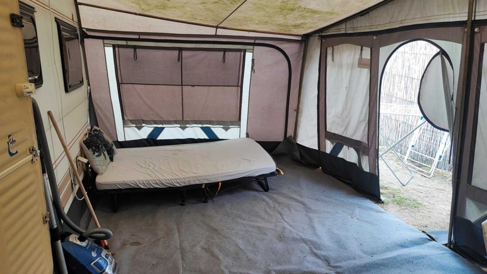 Каравани под наем с изглед „Морска приказка“ – къмпинг Градина Кайт