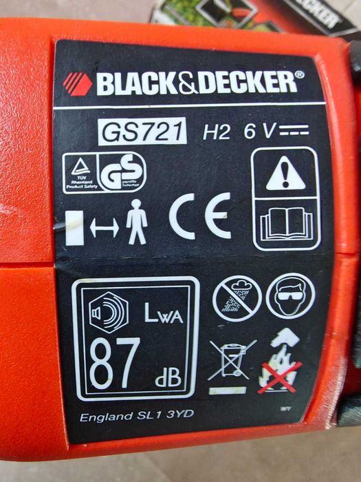 Foarfeca Trimmer electric gradina Black & Decker 6 V