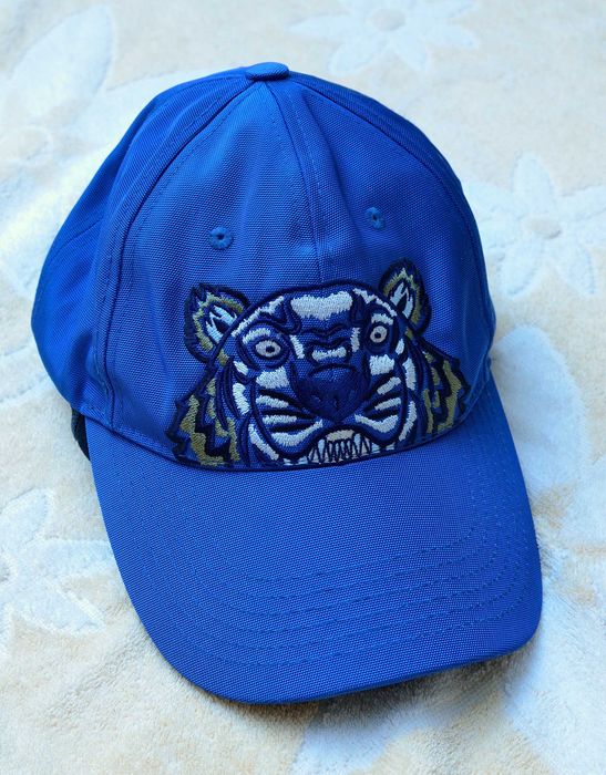 Кепка Kenzo Tiger Cap (Кензо) — Синяя