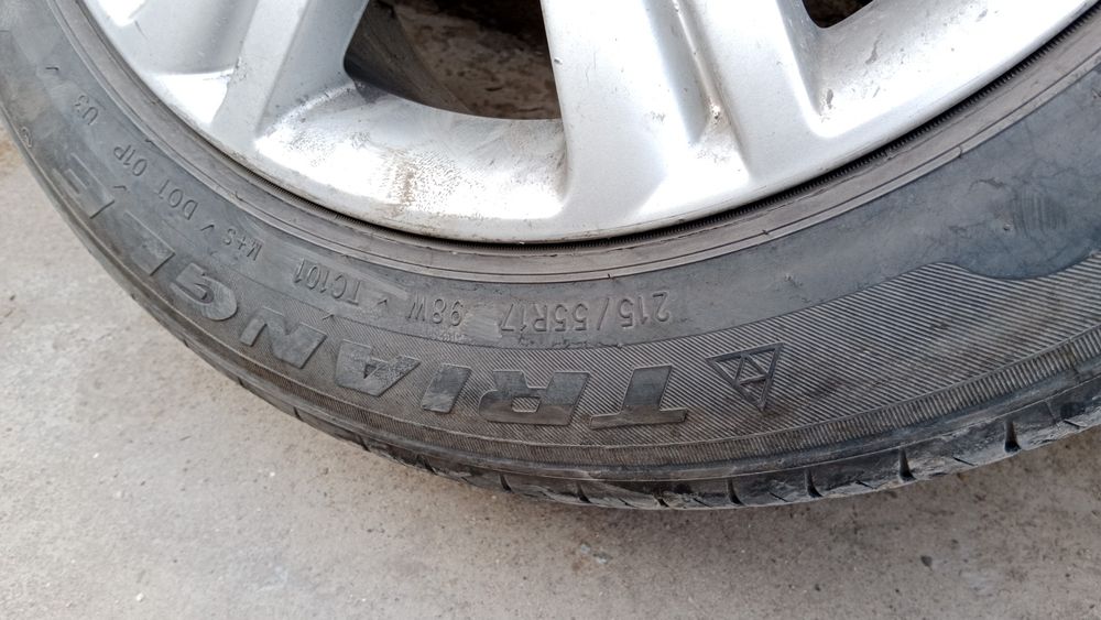 Шына с дискам на ауди