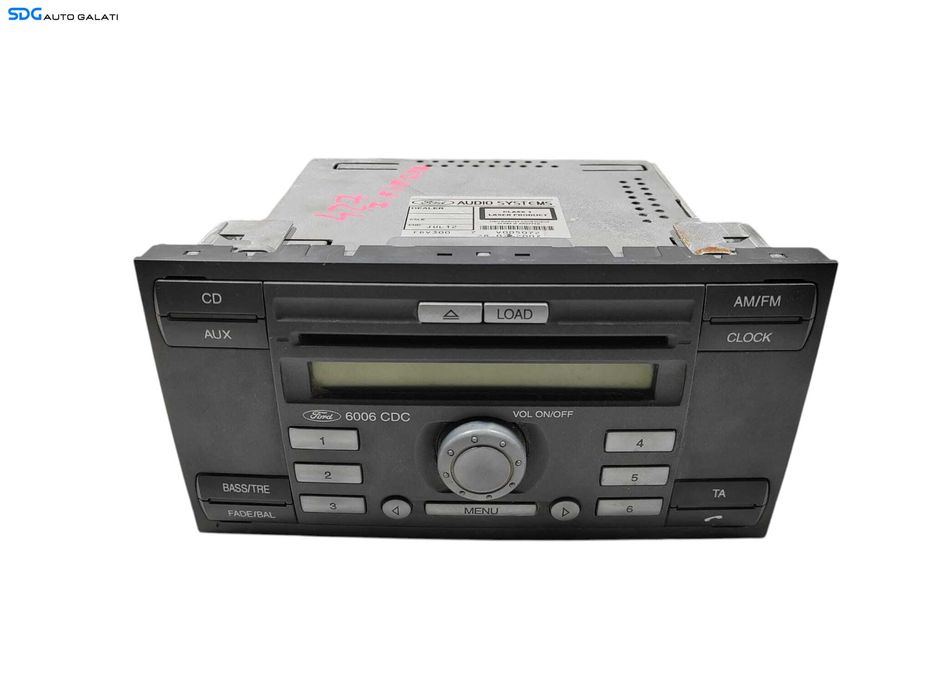 Unitate Radio CD Player 6006 CDC Ford Fusion 2002 - 2012 Cod 6C1T-18C815-BJ [L6252]