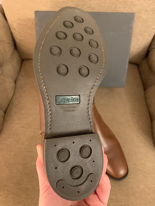 Ghete  piele Loake