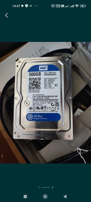 Жёсткий диск WD Blue