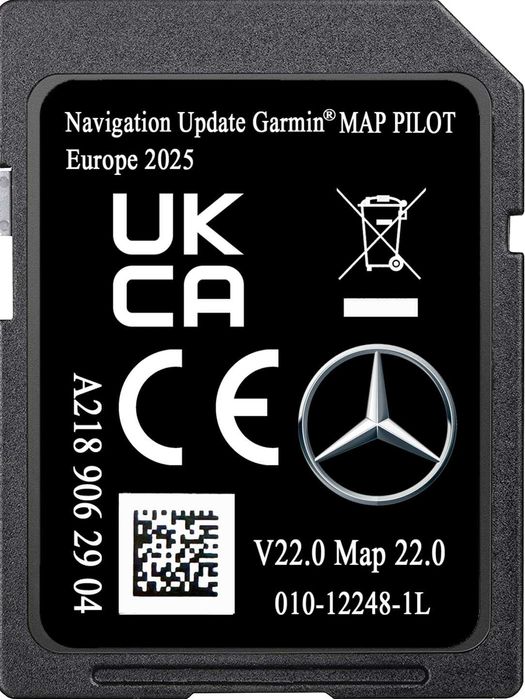New 2026 Sd Card Mercedes Garmin Map Pilot V22 Star1 Гармин Мап Пилот Навигационна Сд Карта