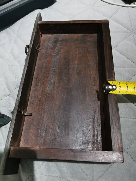 Mini comodă bijuterii Shabby chic din Lemn masiv